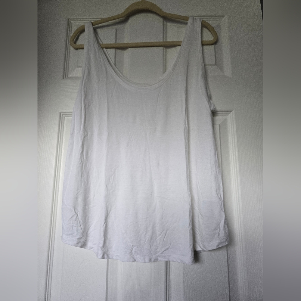 a new day White Tank Top